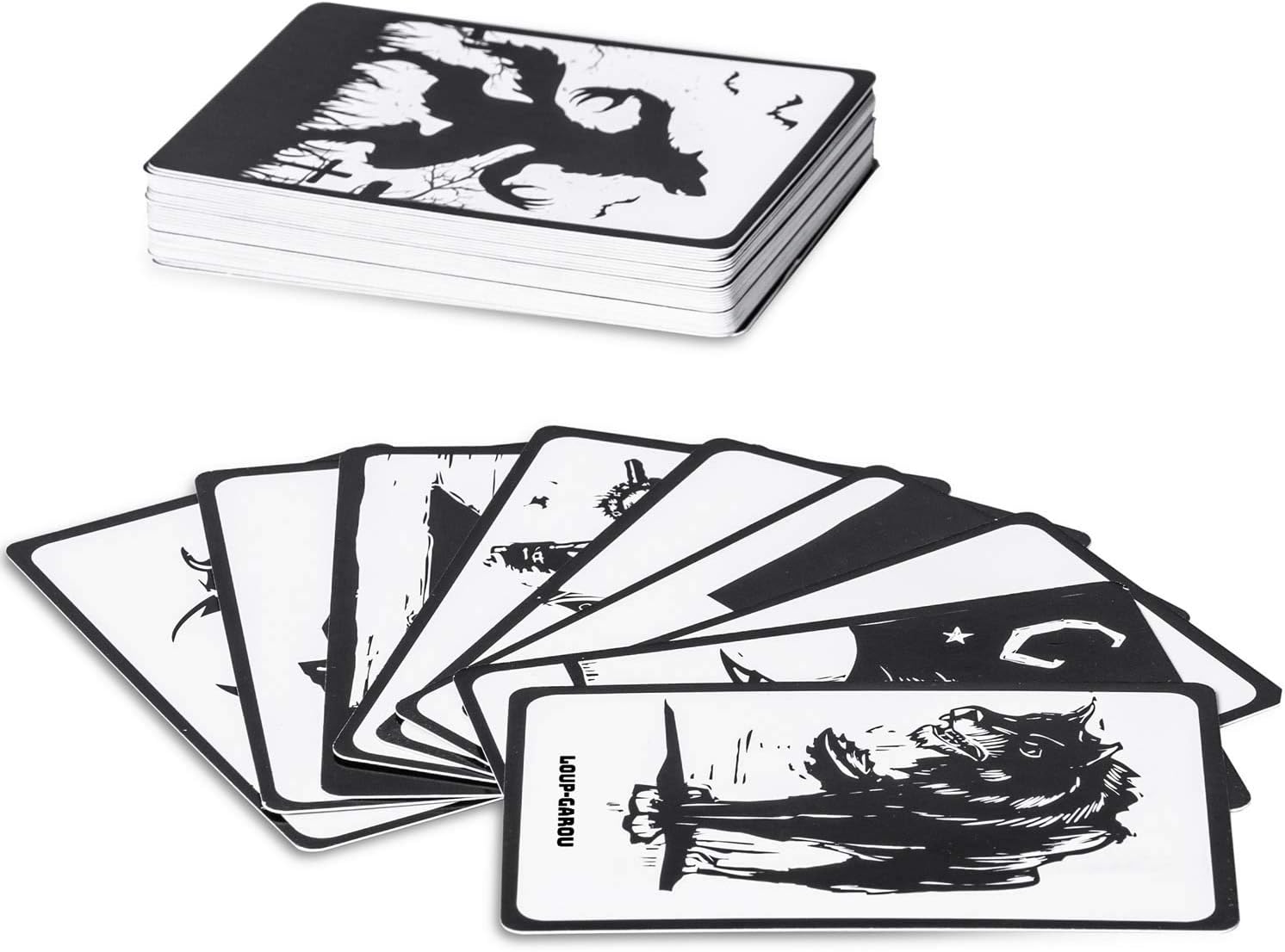 Werwolf Deluxe Edition - Gesellschaftsspiel für große Gruppen