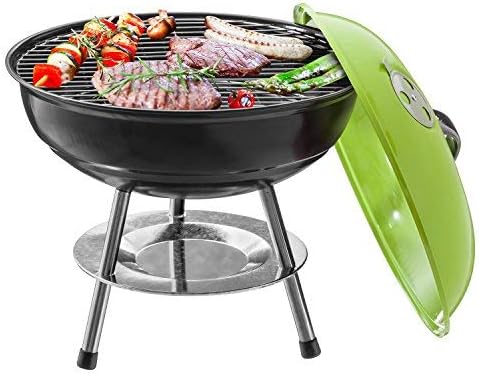 Micro BBQ Kugelgrill - Kompakter Holzkohle-Reisegrill für Camping