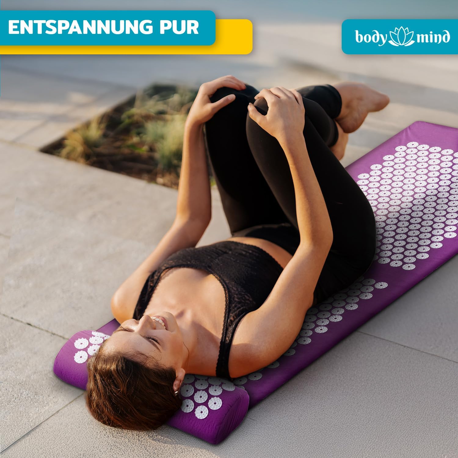 Akupressurmatte 130x50cm – XXL Nagelmatte zur Entspannung