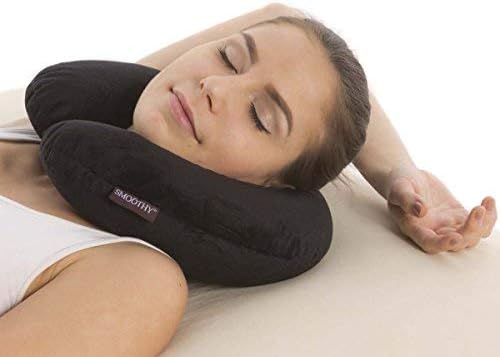 Smoothy Nackenkissen mit EPS-Perlen - Ergonomisches Reisekissen