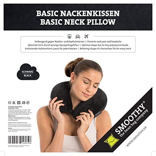 Smoothy Nackenkissen mit EPS-Perlen - Ergonomisches Reisekissen