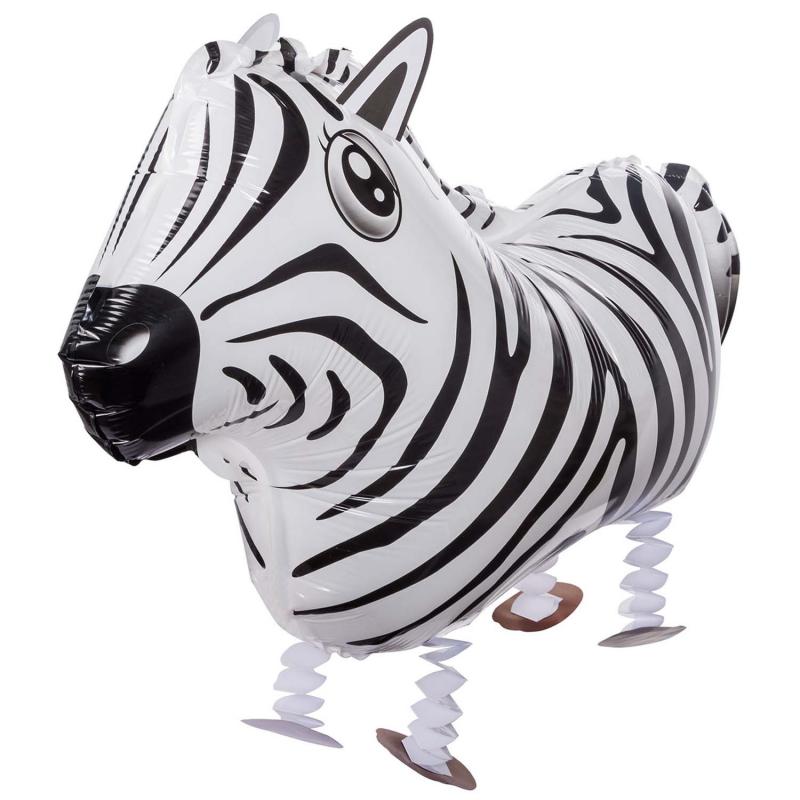 Air Walker Zebra Heliumballon – hero #Farbe_Zebra