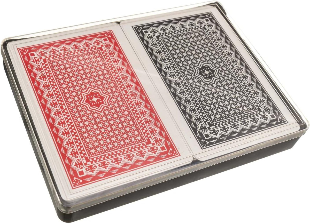 Profi-Pokerkarten 2er Set – 100% Plastik & Wasserfest – PT02