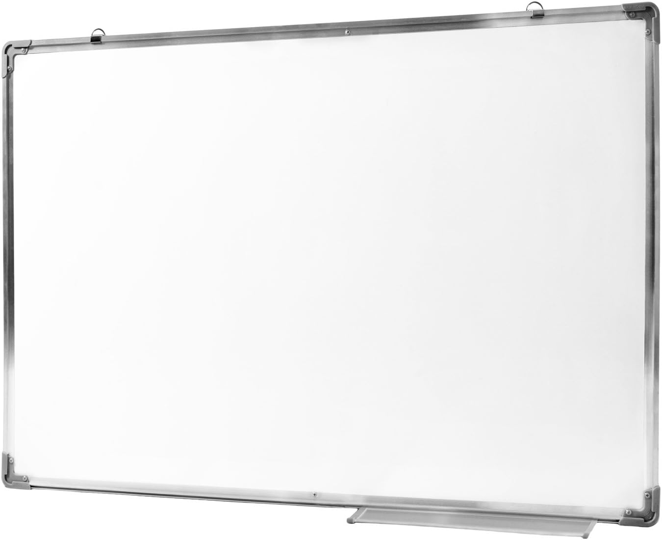 Magnetisches Whiteboard 90x60 cm mit Alurahmen & Ablage