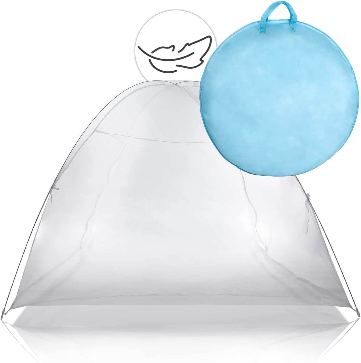XXL Moskitozelt - Mobiler Insektenschutz für Camping & Reisen