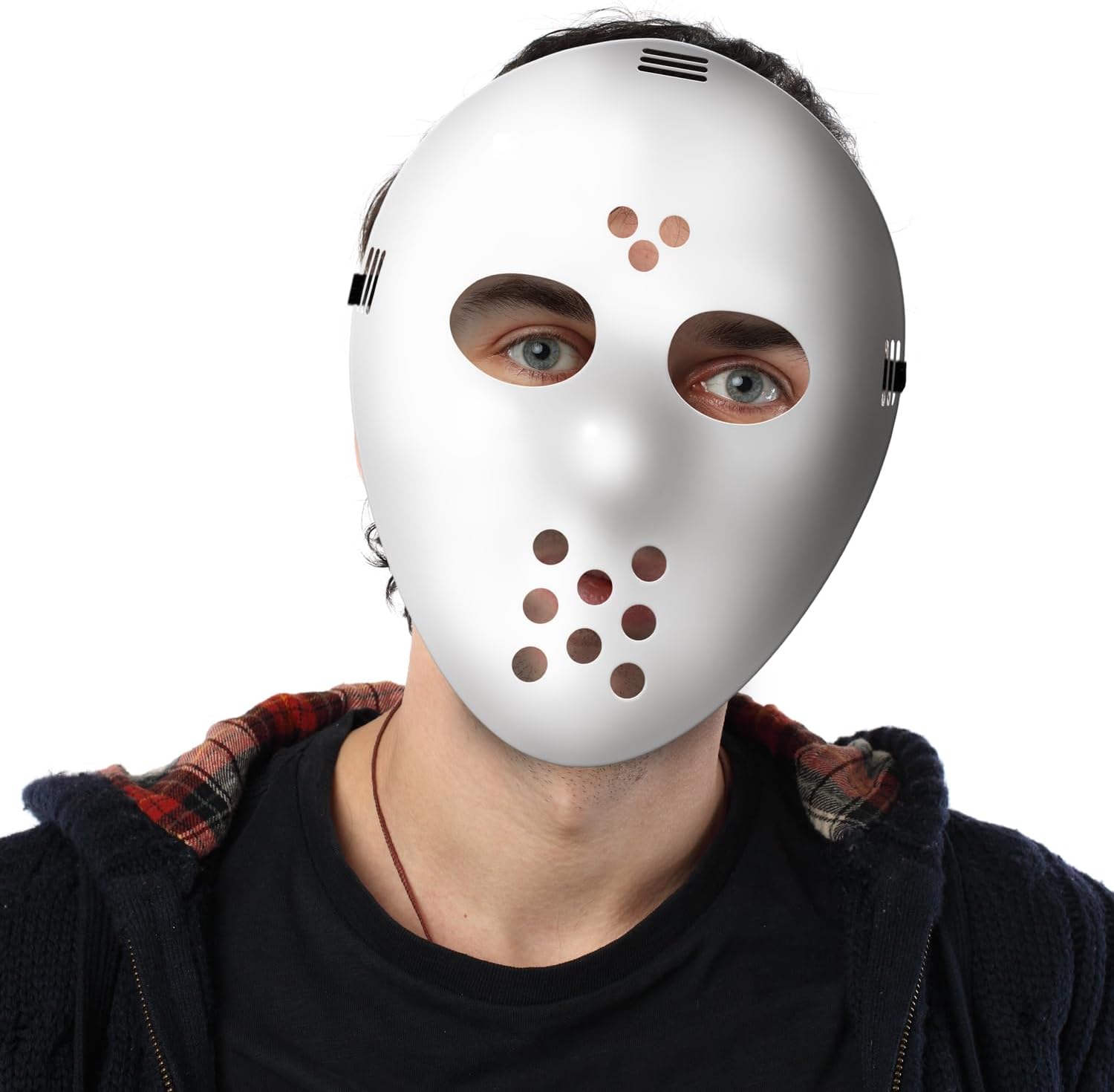 Jason Horror Maske - Hockey Maske für Halloween & Kostüm-Partys