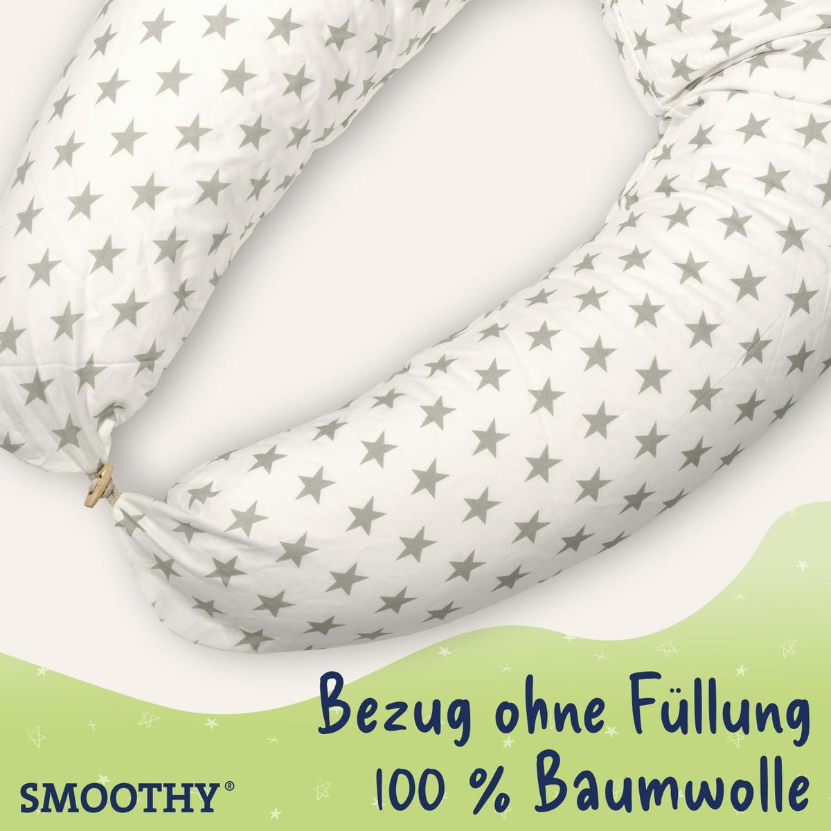 XXL Stillkissen & Schwangerschaftskissen für Seitenschläfer #Farbe_Beige