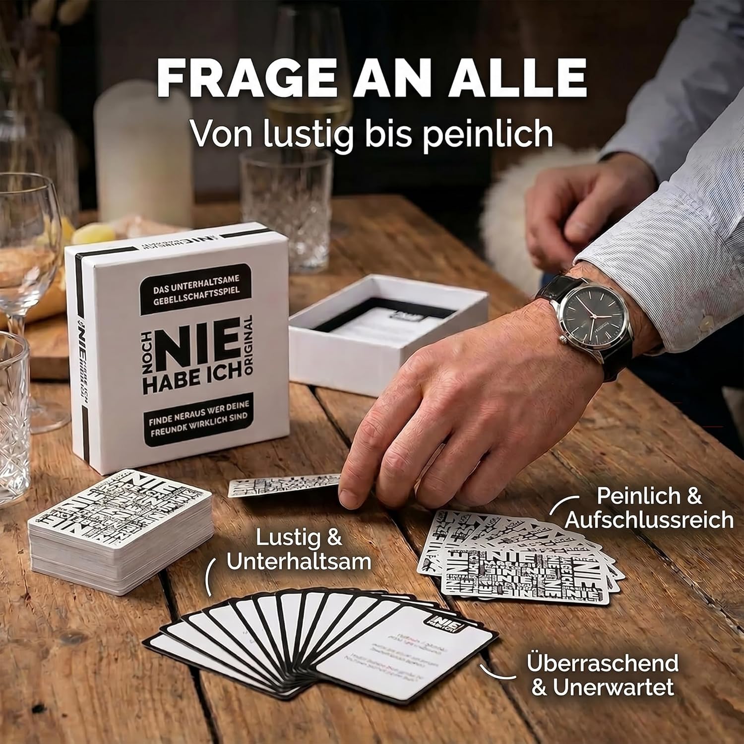 Noch NIE habe ich Partyspiel - Trinkspiel mit 300 Fragen