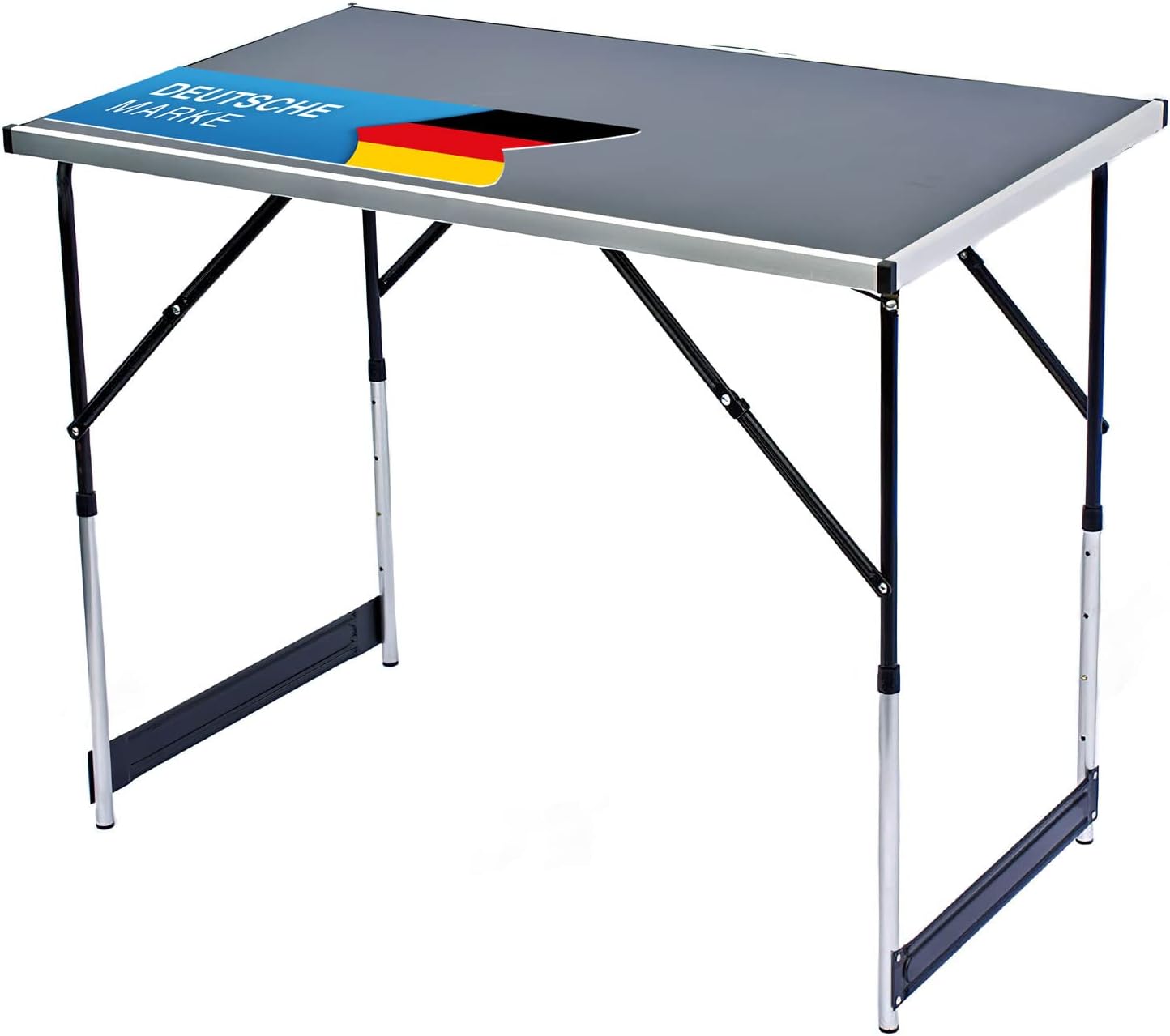 Multifunktionstisch 100x60cm höhenverstellbar – Stabiler Klapptisch