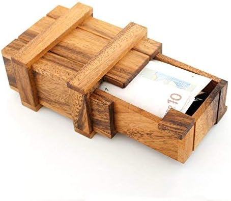 Magische Geldgeschenkbox aus Holz – Kreative Puzzle-Box für Geschenke