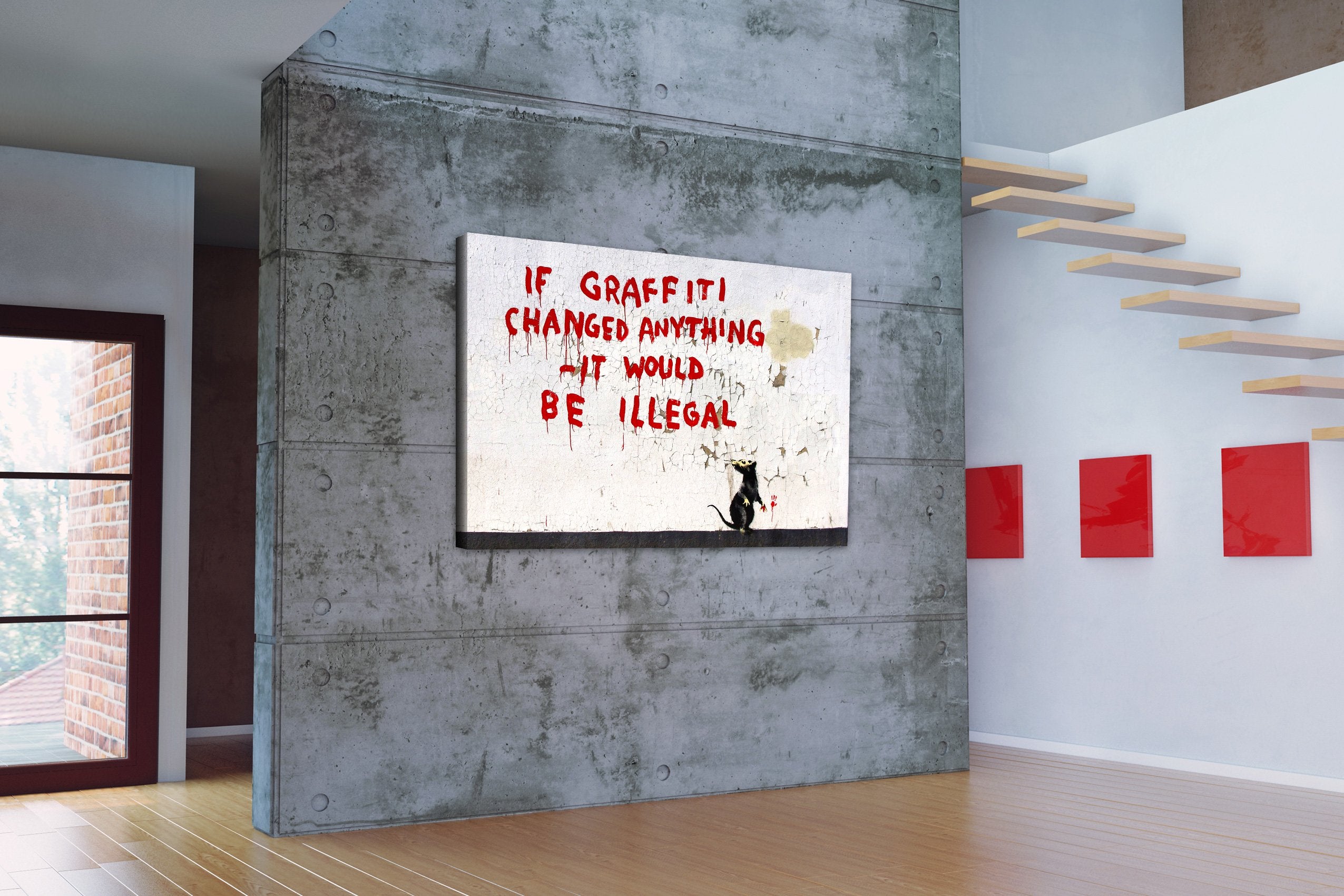 banksy-kunstdruck-pest-control
