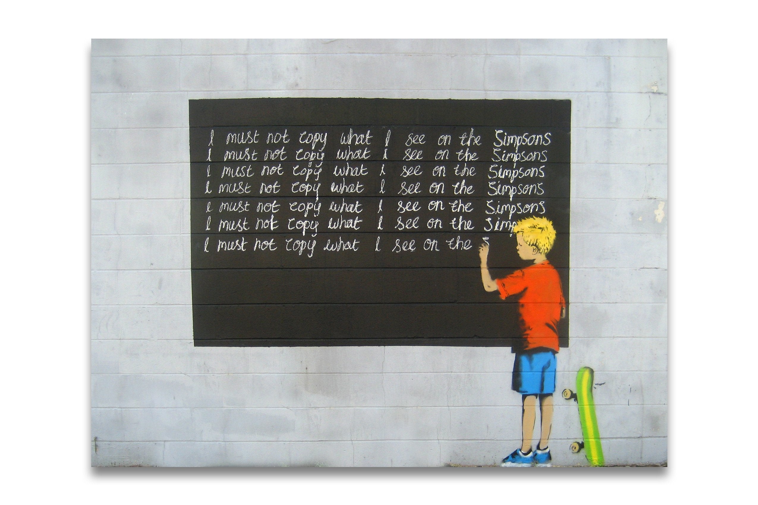 bansky-simpsons-kunstdruck