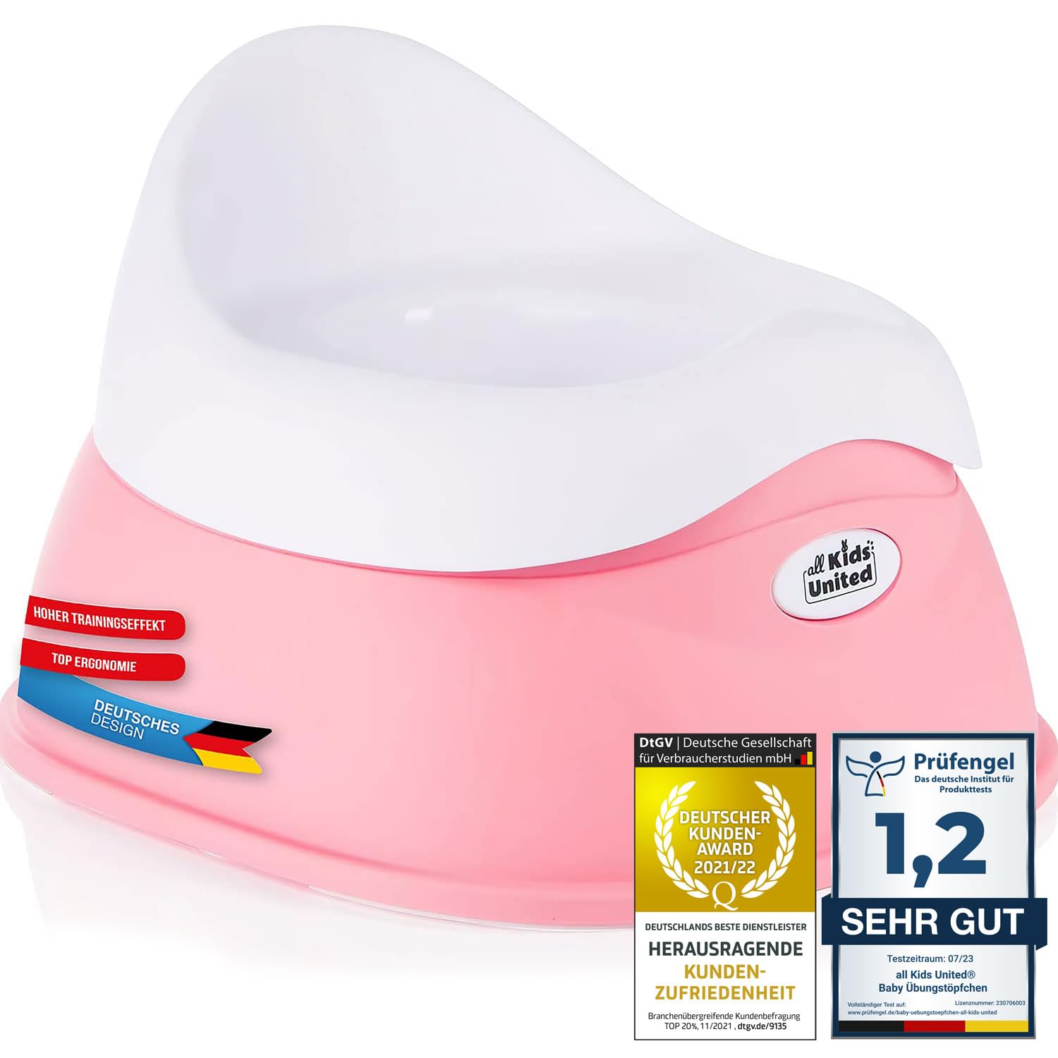 all Kids United Baby-Übungstöpfchen - Ergonomischer Toiletten-Trainer