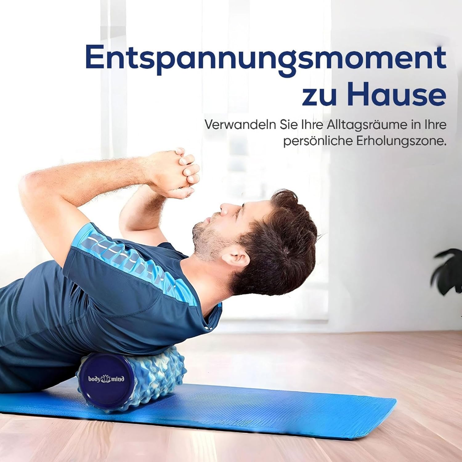 Body & Mind Faszienrolle – Massage-Rolle für Faszientraining
