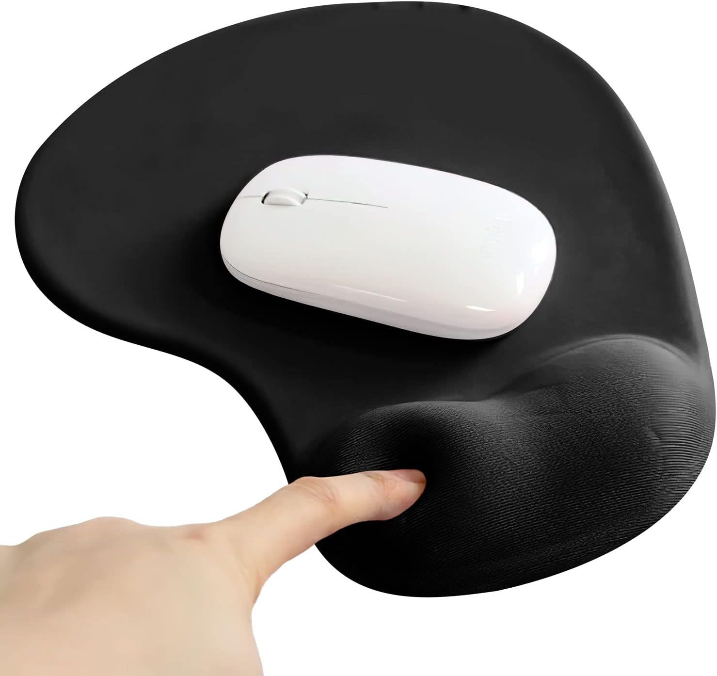 Ergonomisches Gel-Mauspad mit Handgelenkauflage - Rutschfest