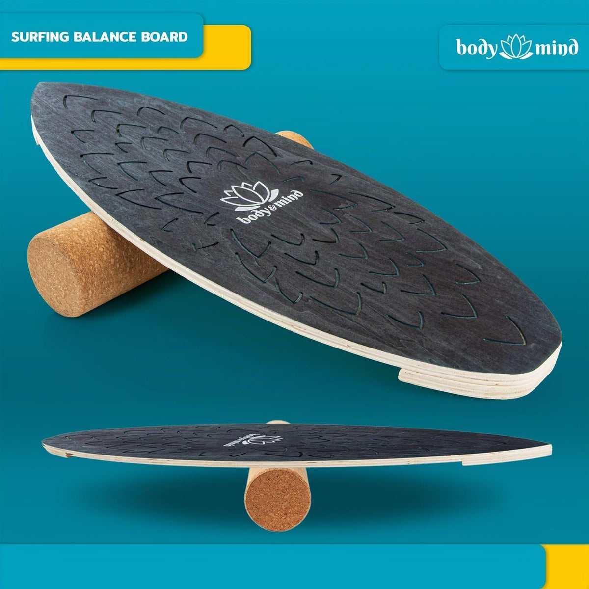 Balance-Board Surfbrett Light Waves Produktbild 10 #Farbe_Light Waves
