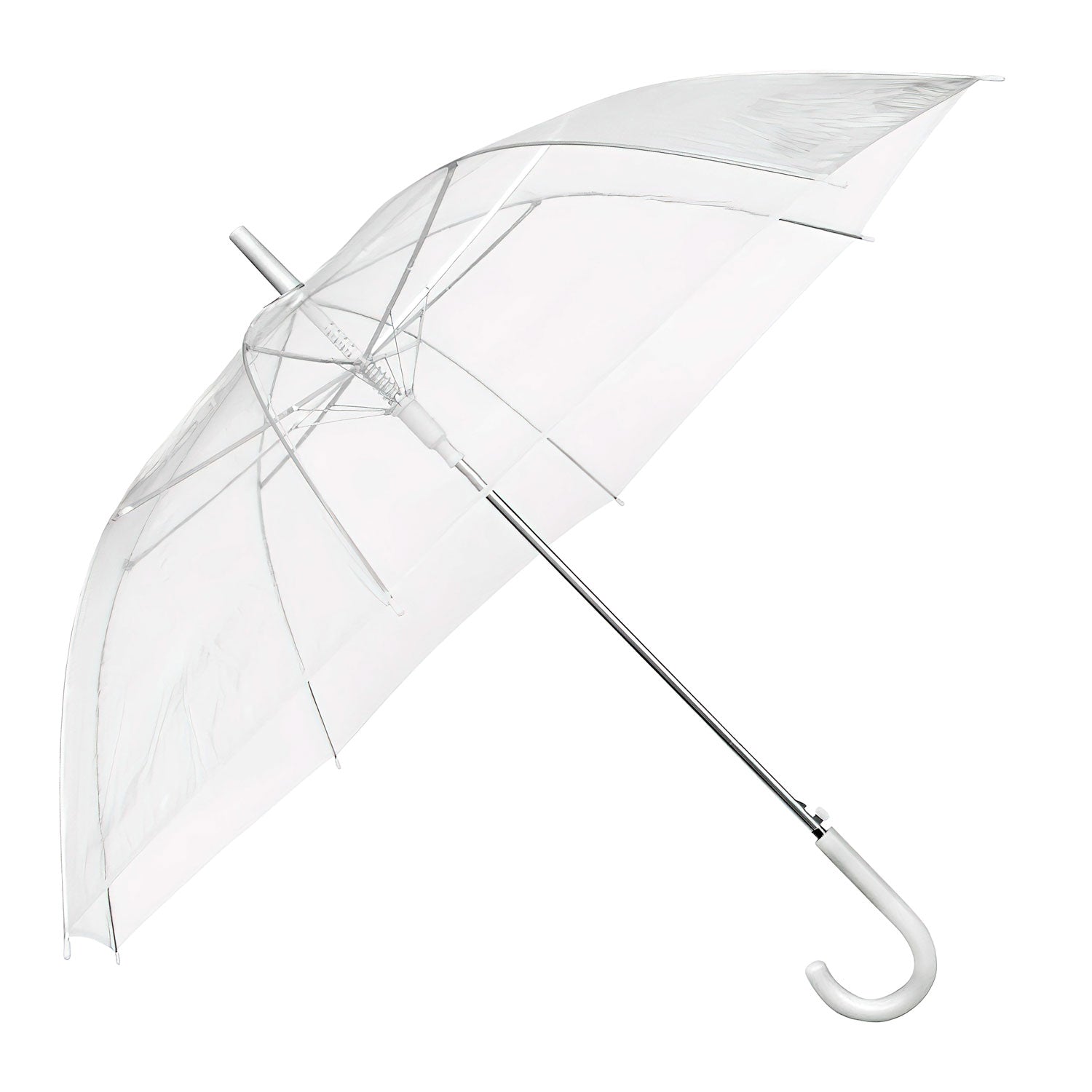Transparenter Regenschirm - eleganter & durchsichtiger Stockschirm