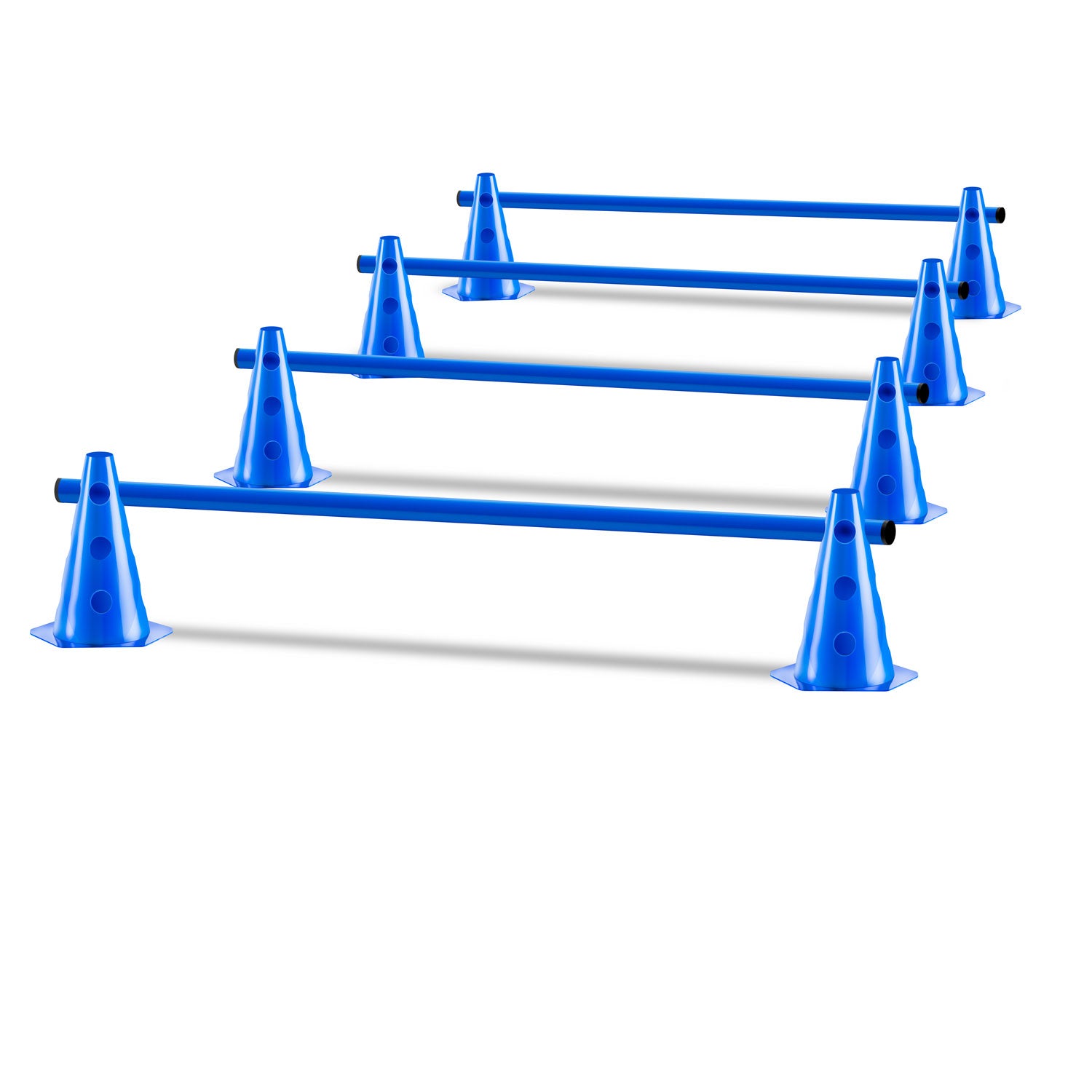 Steckhürden Set für Hunde; Agility Trainingszubehör für Hunde & Pferde