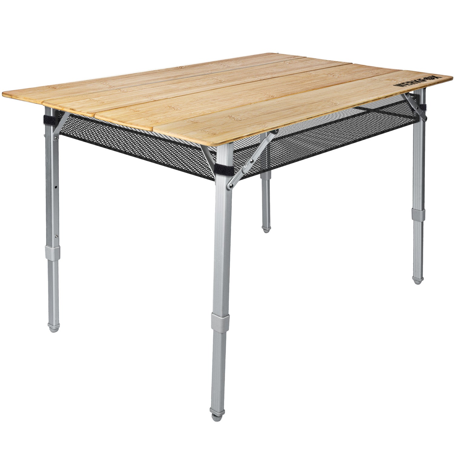 Klappbarer Campingtisch aus Bambus - Faltbarer Gartentisch