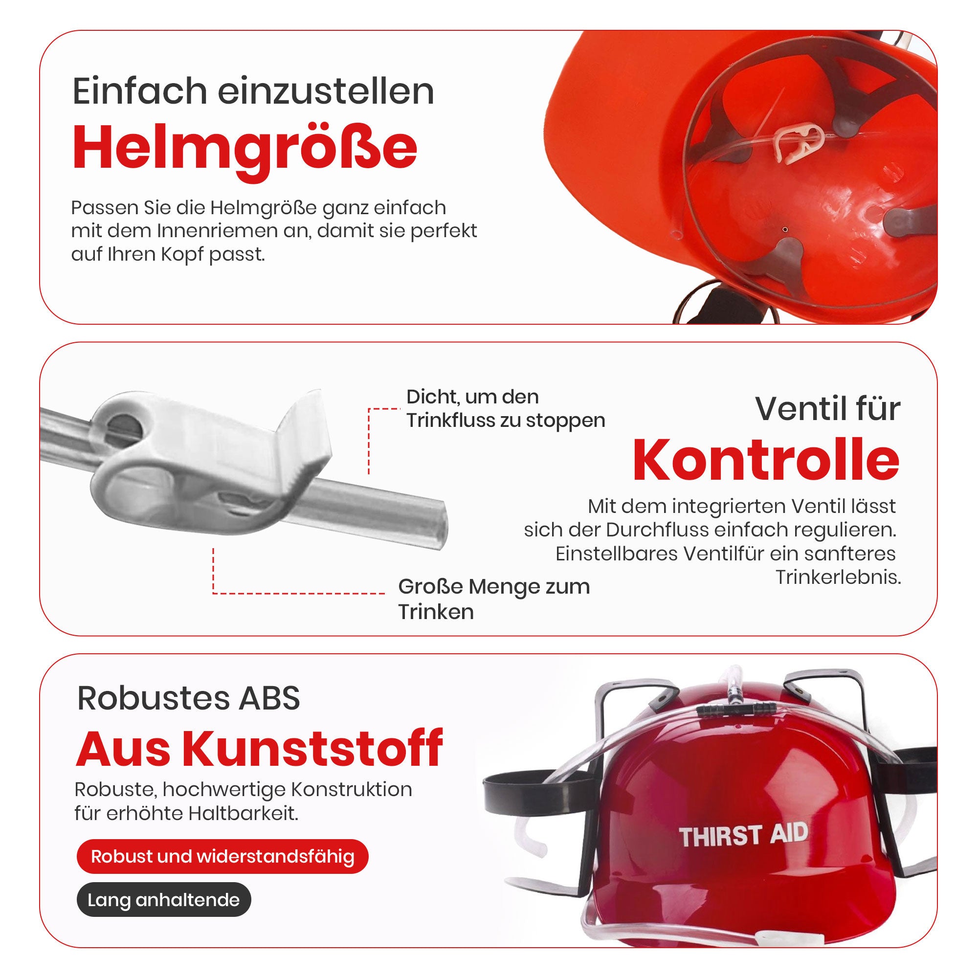 Bierhelm - Party Trinkhelm - Saufhelm für JGA