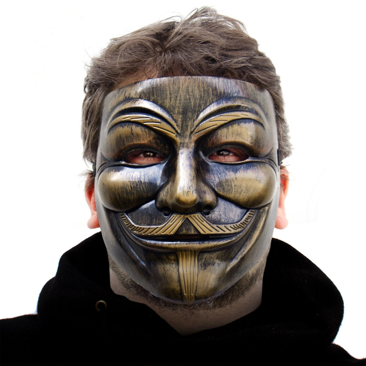 Anonymous Maske - V wie Vendetta Maske Guy Fawkes Maske für Karneval