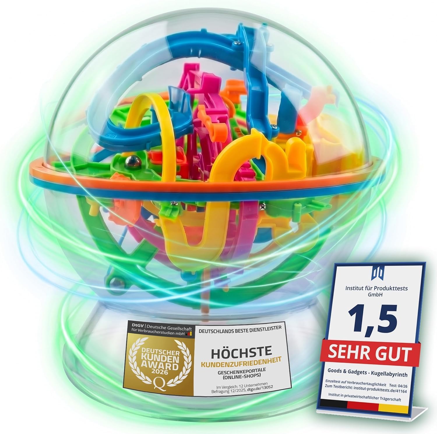 3D Kugel Labyrinth Puzzle – Magic Maze Geschicklichkeitsspiel