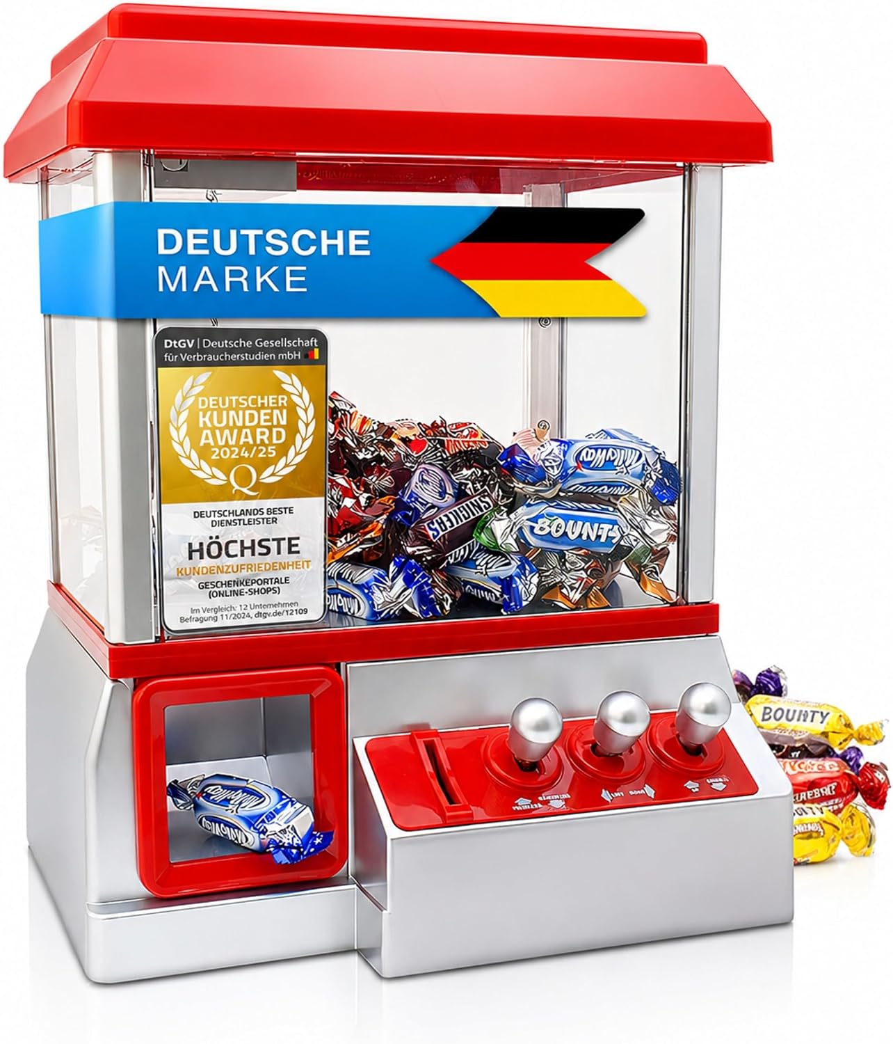 Candy Grabber Süßigkeiten Greifautomat – Arcade-Spielspaß für Kinder