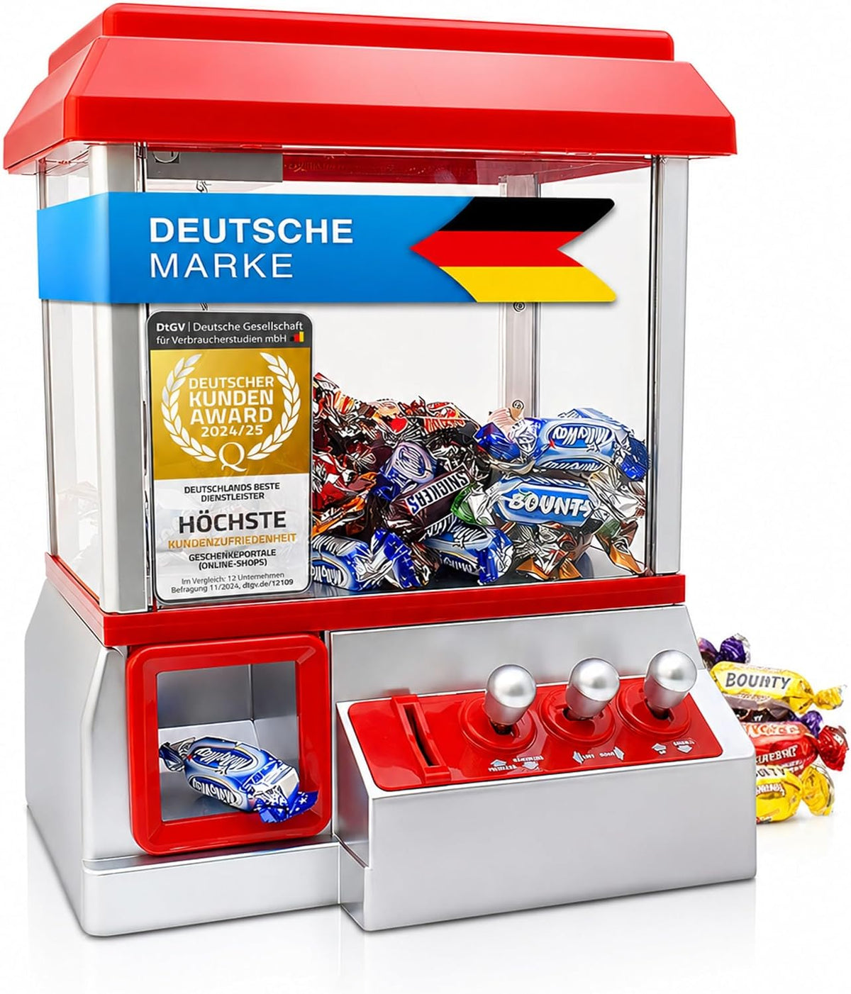 Candy Grabber Süßigkeiten Greifautomat – Arcade-Spielspaß für Kinder
