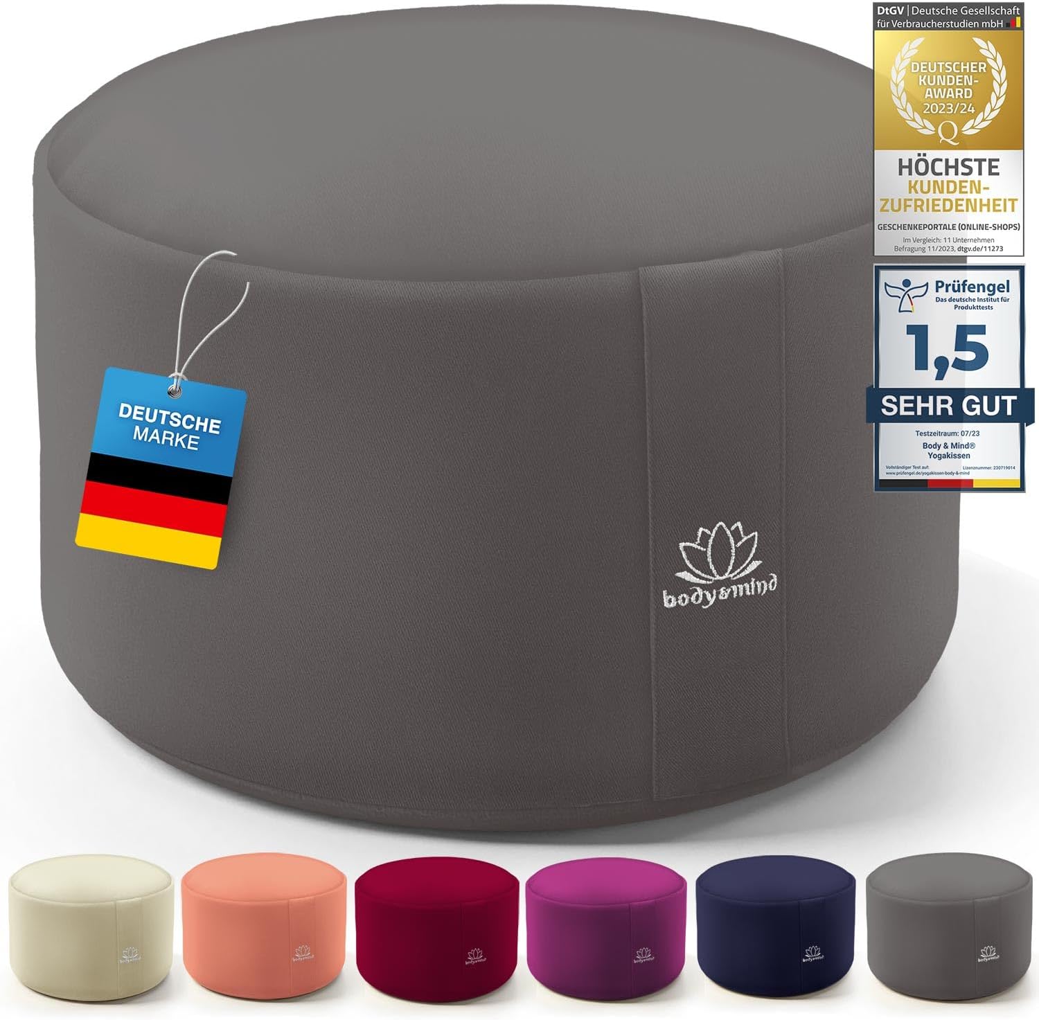 Yoga Meditationskissen - Ergonomisches Bodenkissen zur Entspannung