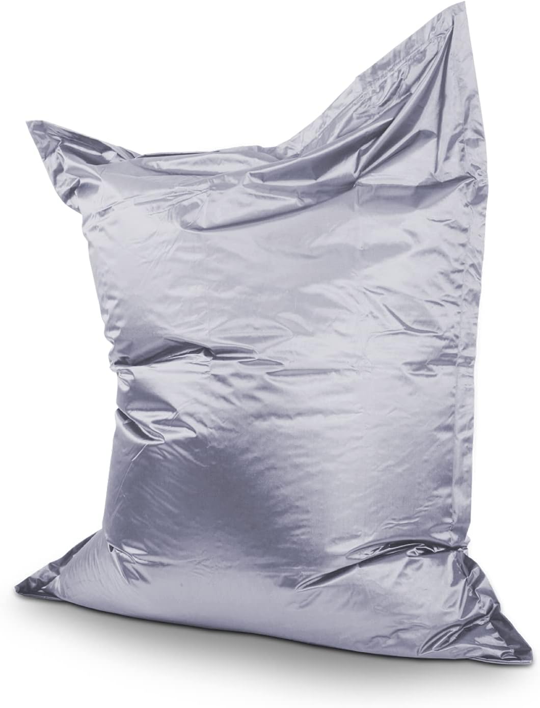 Smoothy Metallic XXL Sitzsack 400L Platin – Komfortables Sitzkissen