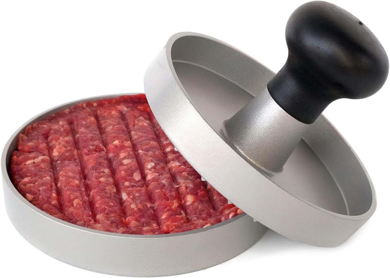 Profi Hamburgerpresse aus Aluguss – Burger-Former für perfekte Patties