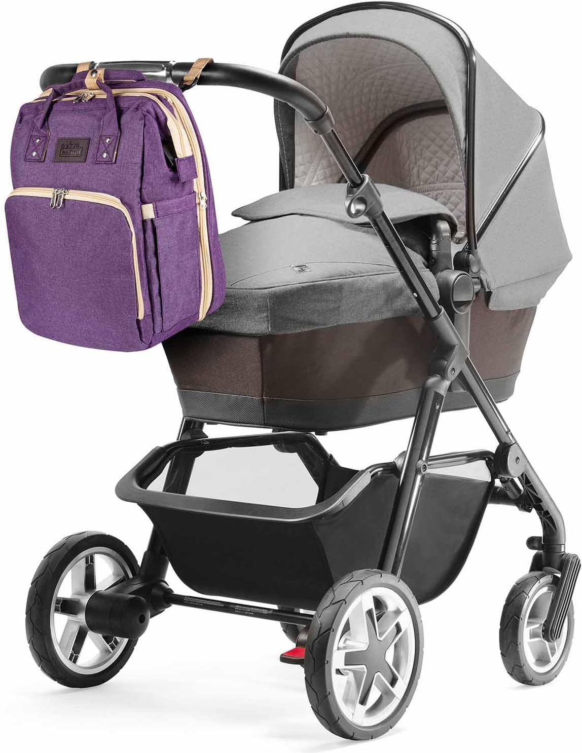 all Kids United® 2in1 Wickelrucksack & Reisebett – Premium Qualität