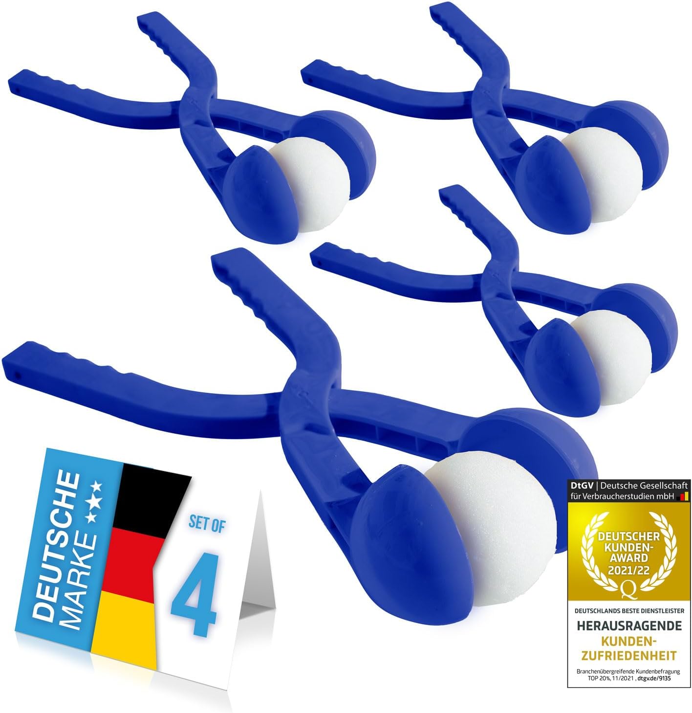 Schneeballzange 38 cm - Robuster Schneeballformer für Kinder