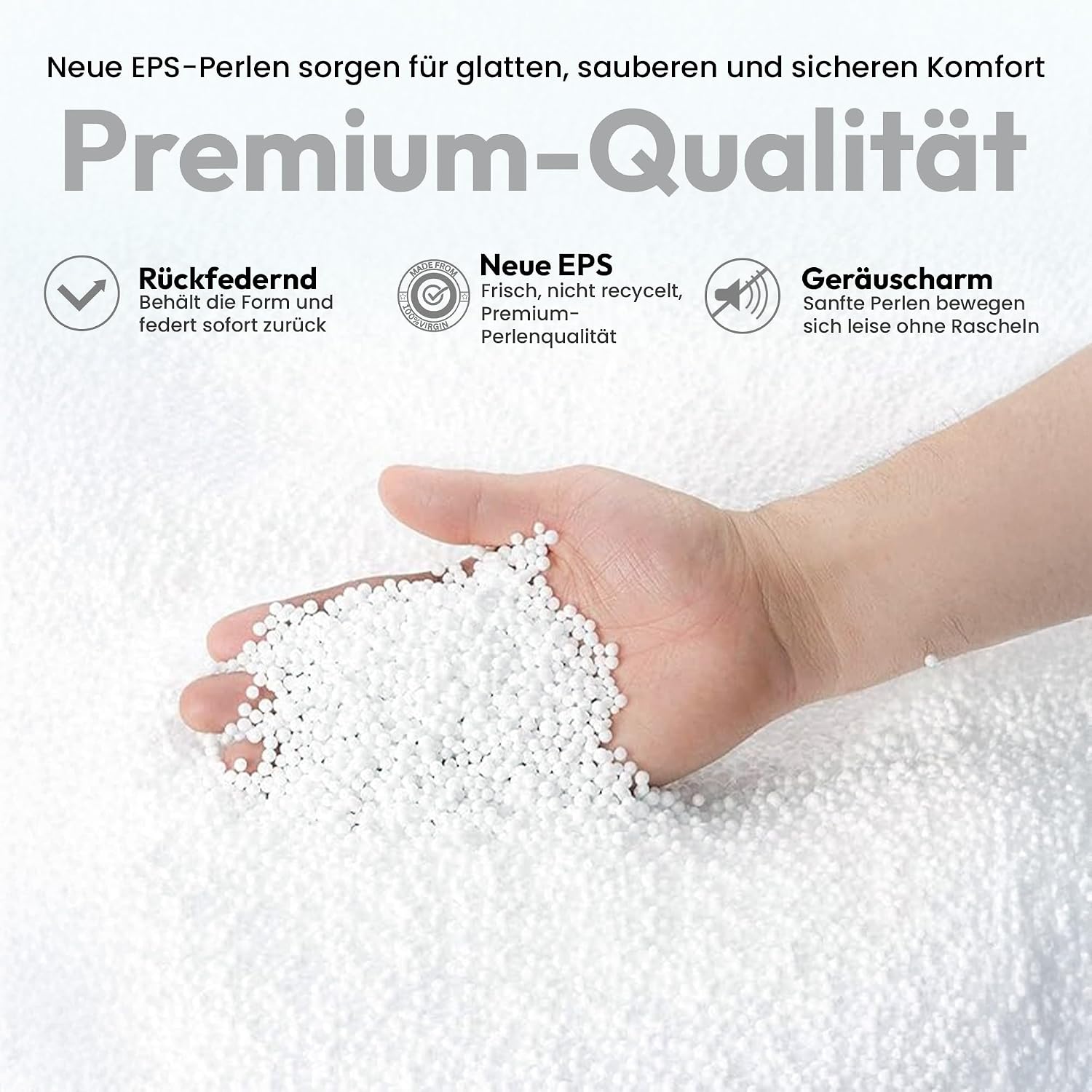 EPS Perlen 430 Liter – Premium Styropor-Füllung für Sitzsäcke