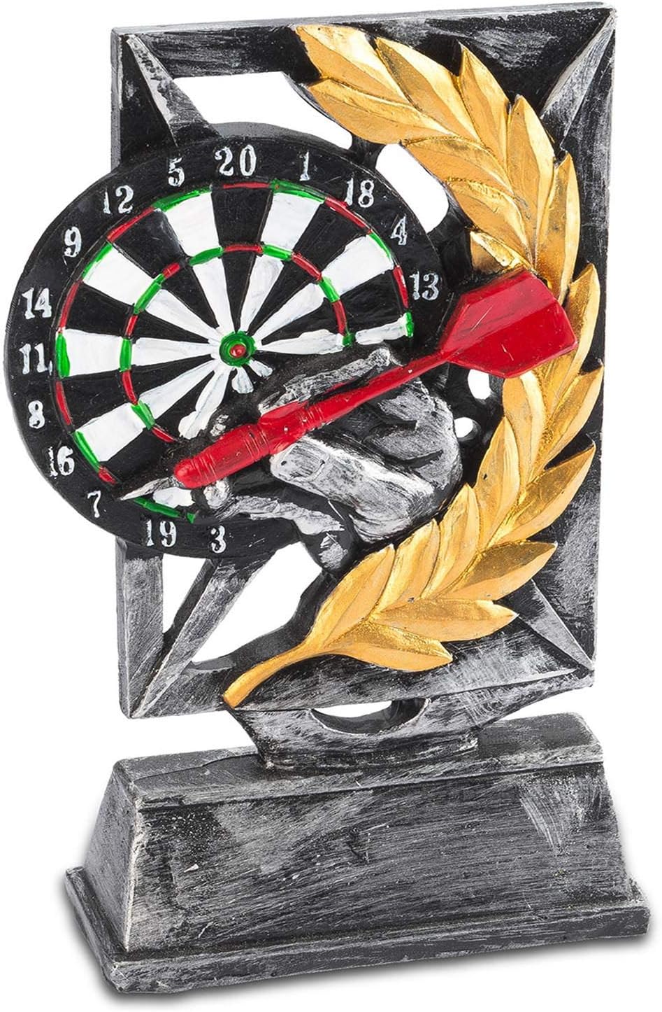 Dart Trophäe - Siegerpokal für Dart-Turniere & Vereinsmeister