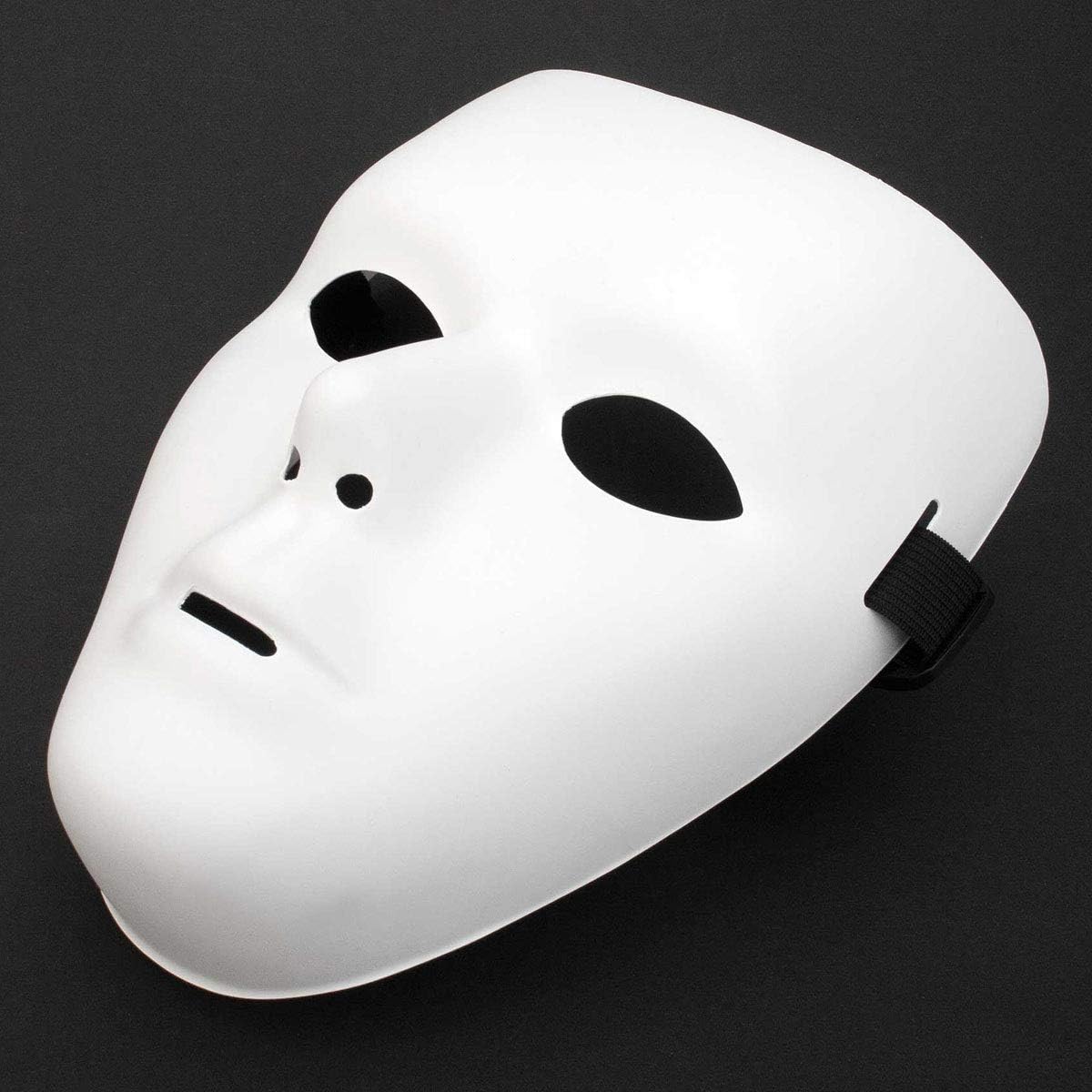 Horror Maske - Anonyme Phantommaske für Halloween & Kostüme