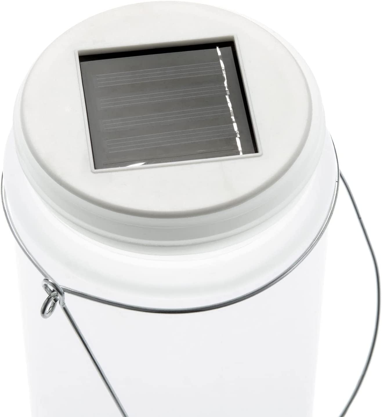 Sun Jar Solar-Laterne Blau - Witterungsbeständige LED-Dekoleuchte