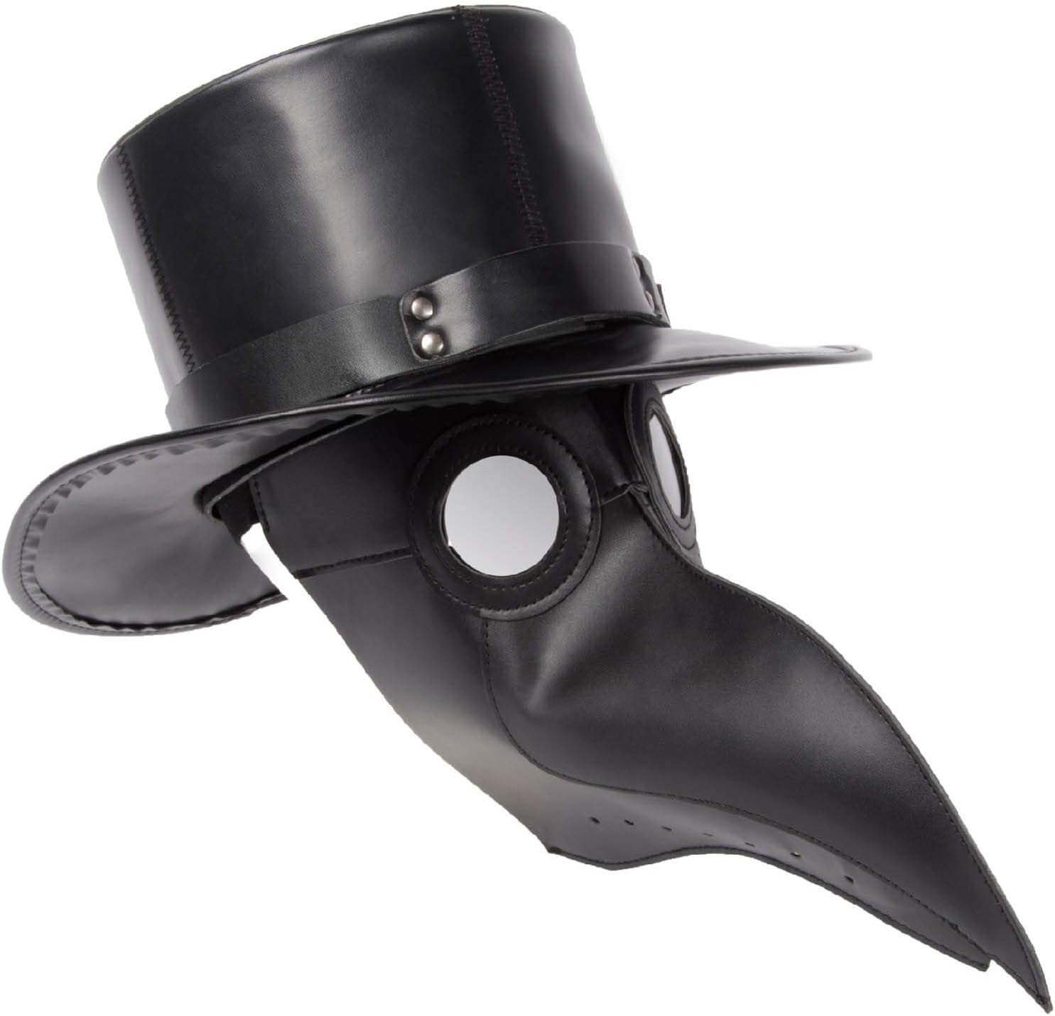 Pest Schnabelmaske Steampunk - Rabenmaske für Halloween & Kostüm