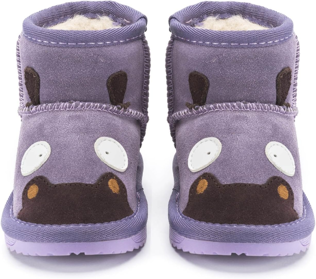 Snugs Kinder Lammfellstiefel – Warme Winterstiefel aus Rauleder
