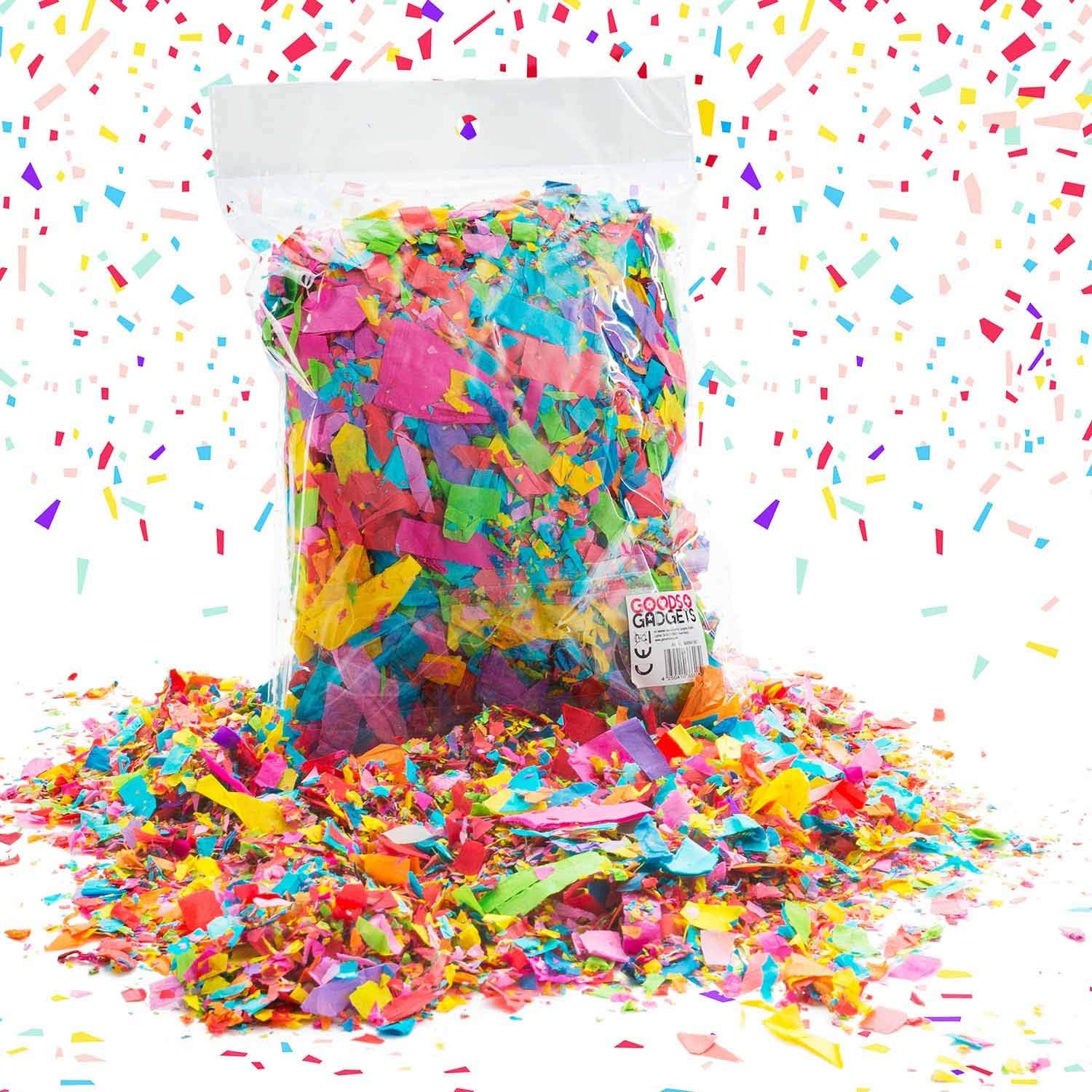 Öko Konfetti-Regen 50g aus Recycling-Papier für Partys & Events