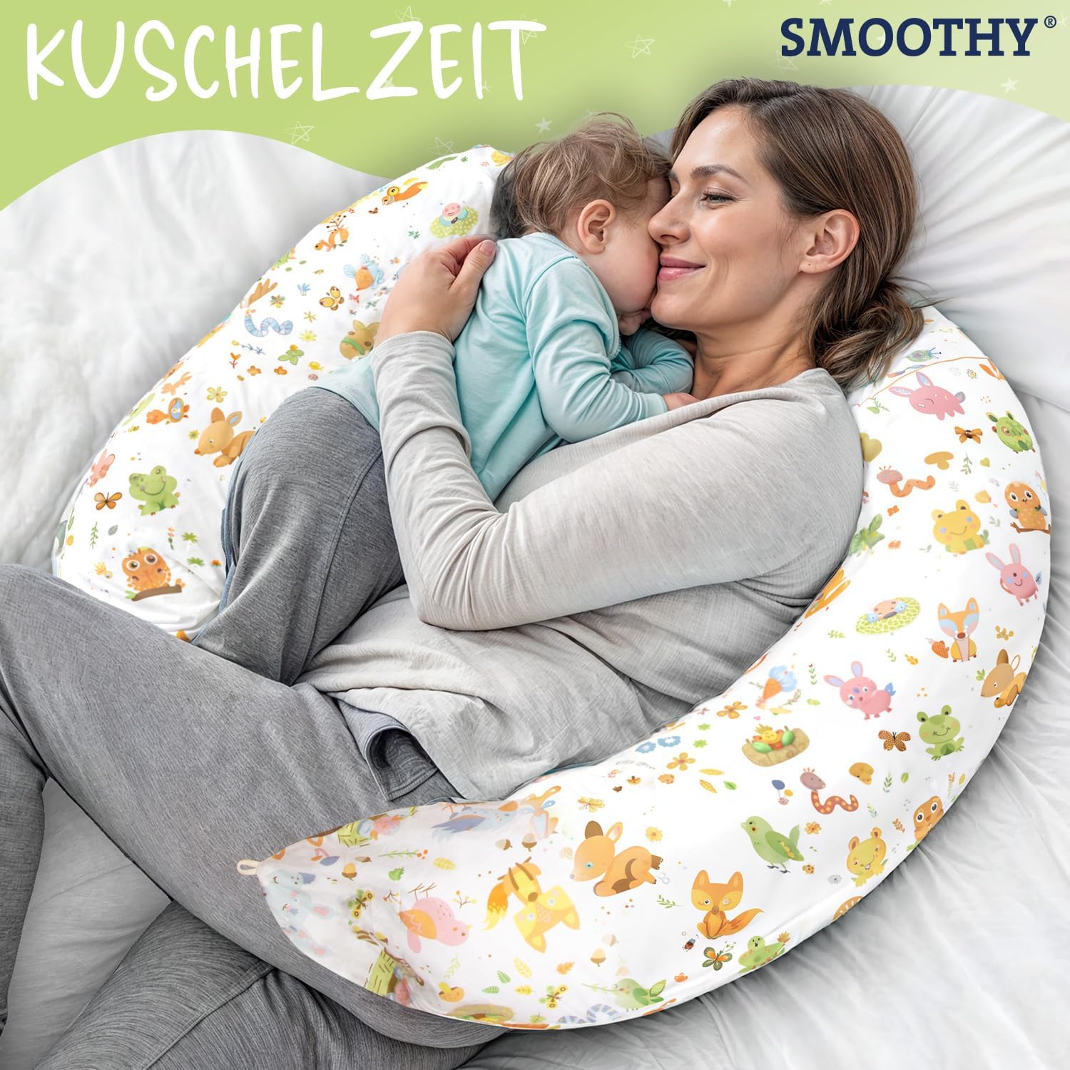XXL Stillkissen & Schwangerschaftskissen für Seitenschläfer