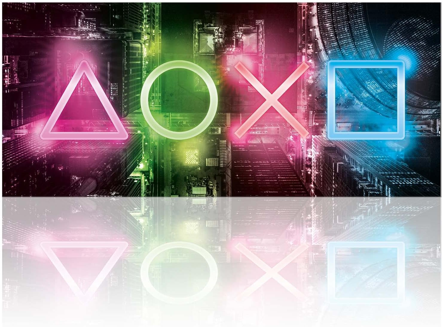 Gamer Poster XXL 100x45cm - Modernes Wandbild für Gaming-Zimmer