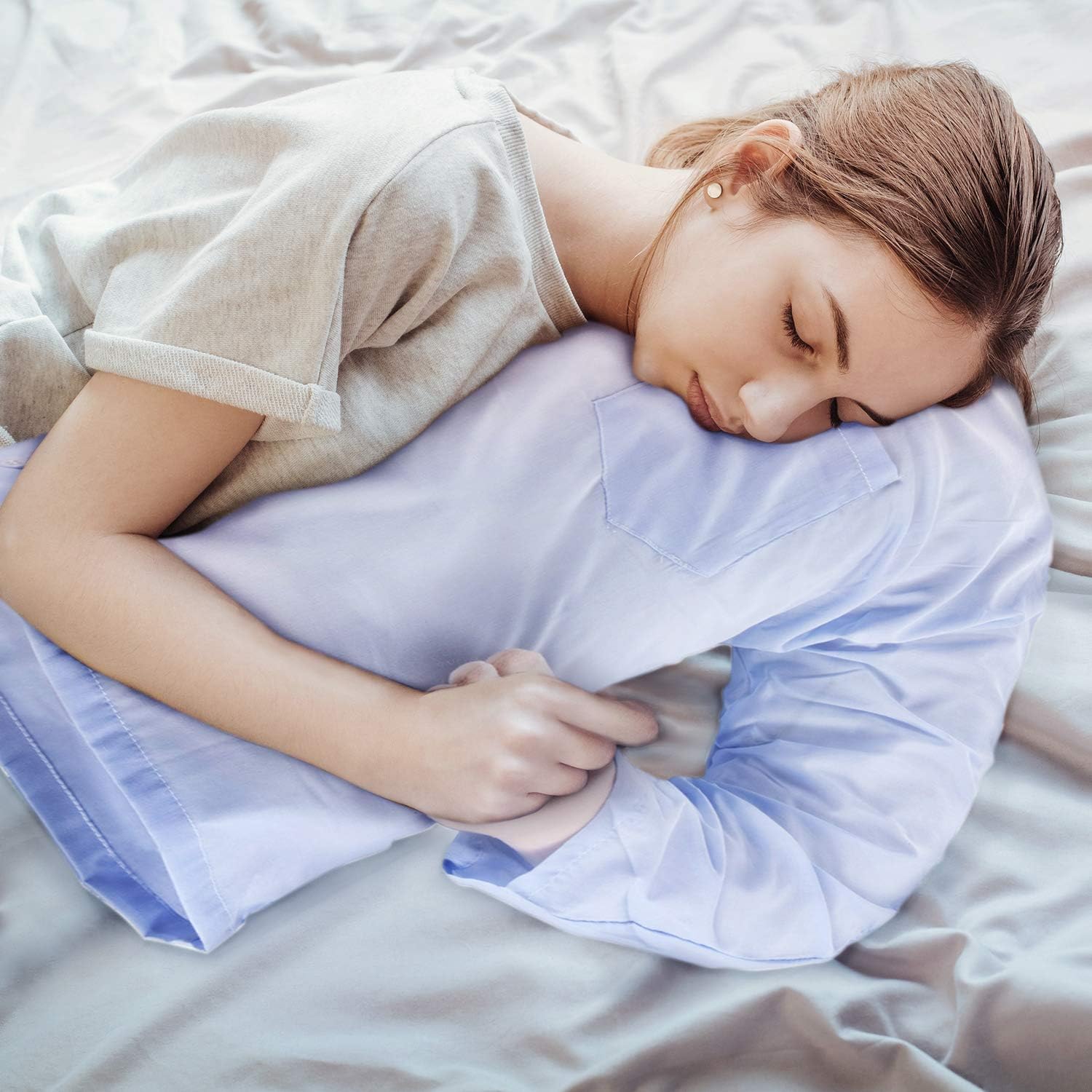 Boyfriend Kuschelkissen – Das flauschige Arm-Kissen für Singles