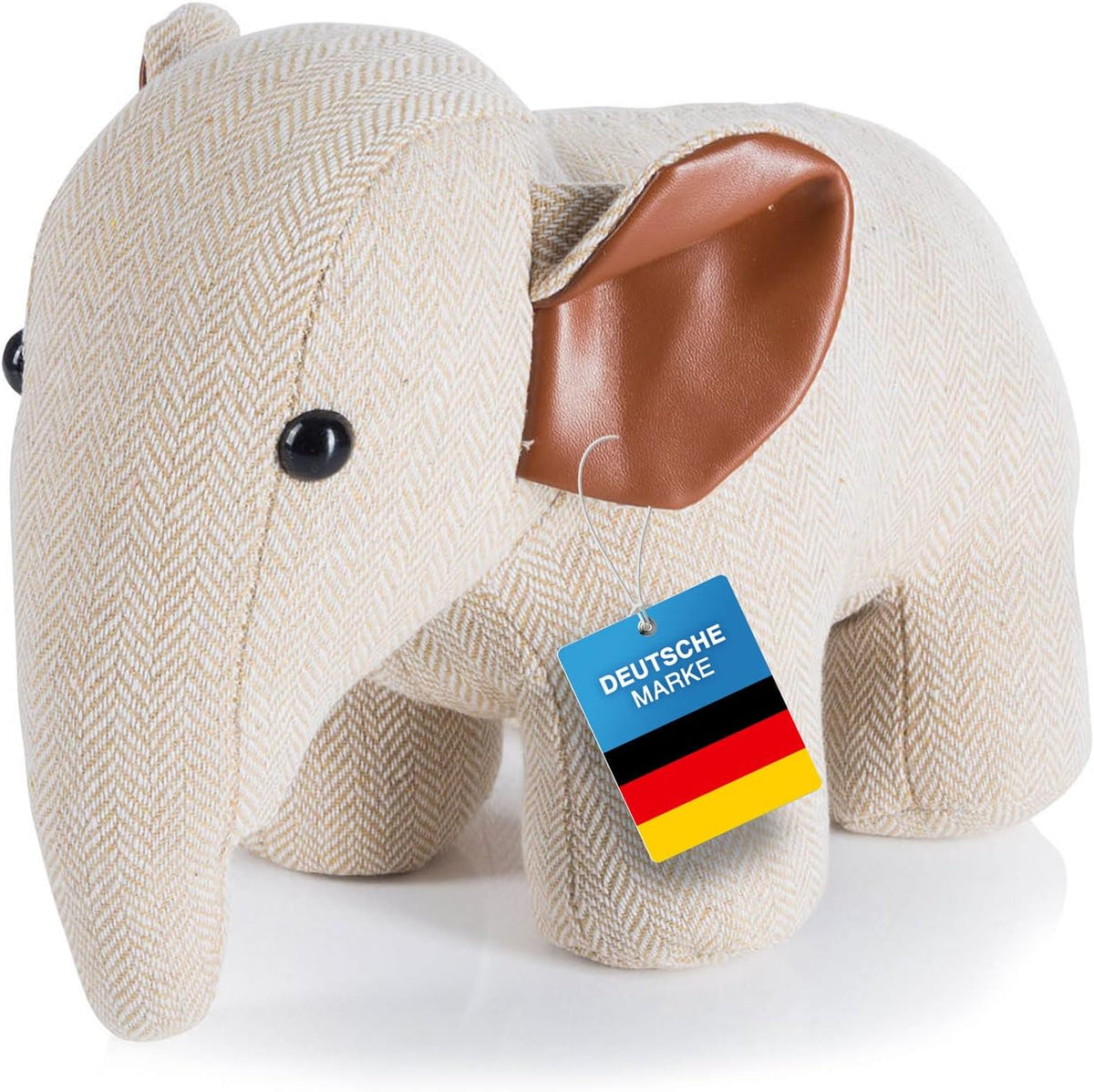 Türstopper Elefant - Handgefertigter Türpuffer 1,25 kg - Stabil