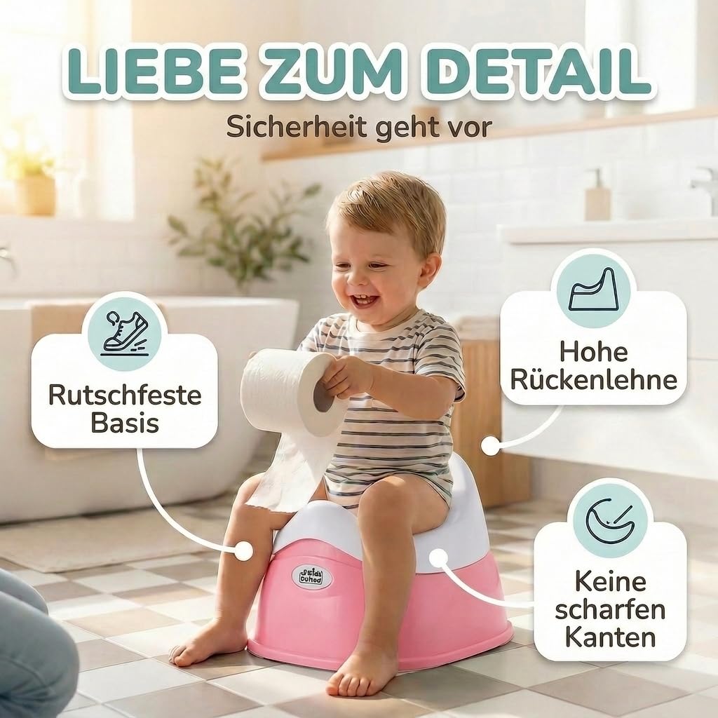 all Kids United Baby-Übungstöpfchen - Ergonomischer Toiletten-Trainer