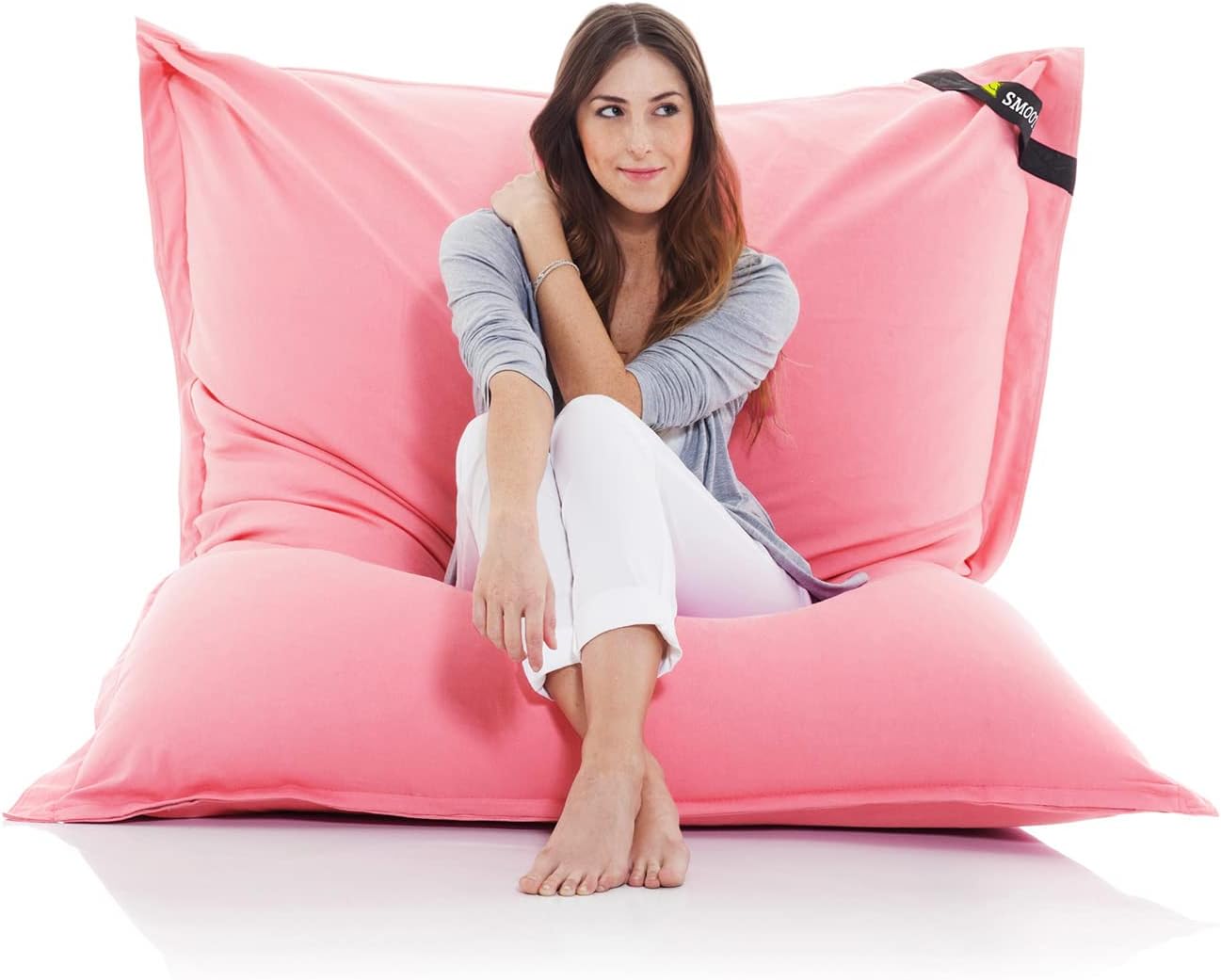 Smoothy XXL Sitzsack Classic Cotton 400L - Flamingo-Pink