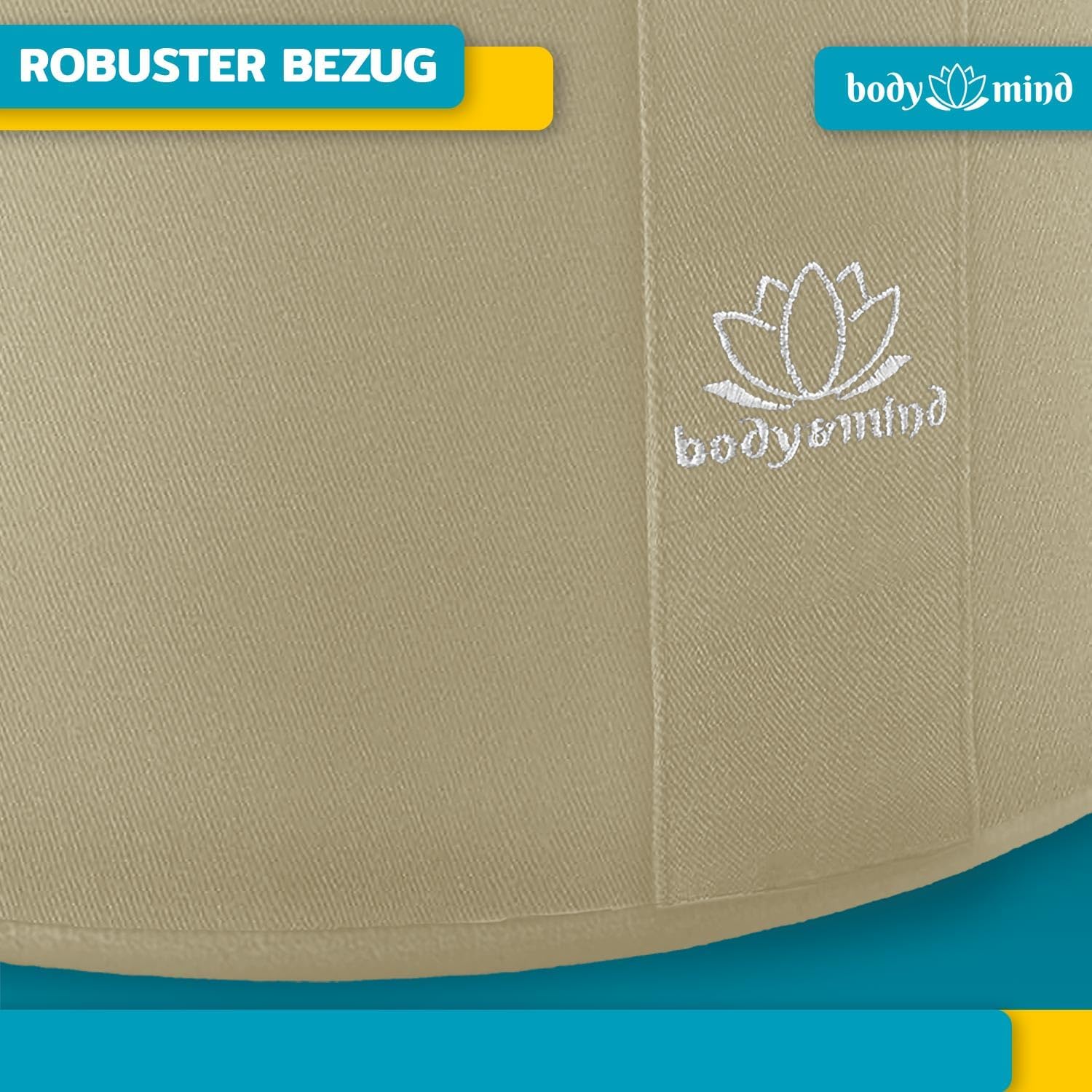 Yoga Meditationskissen - Ergonomisches Bodenkissen zur Entspannung
