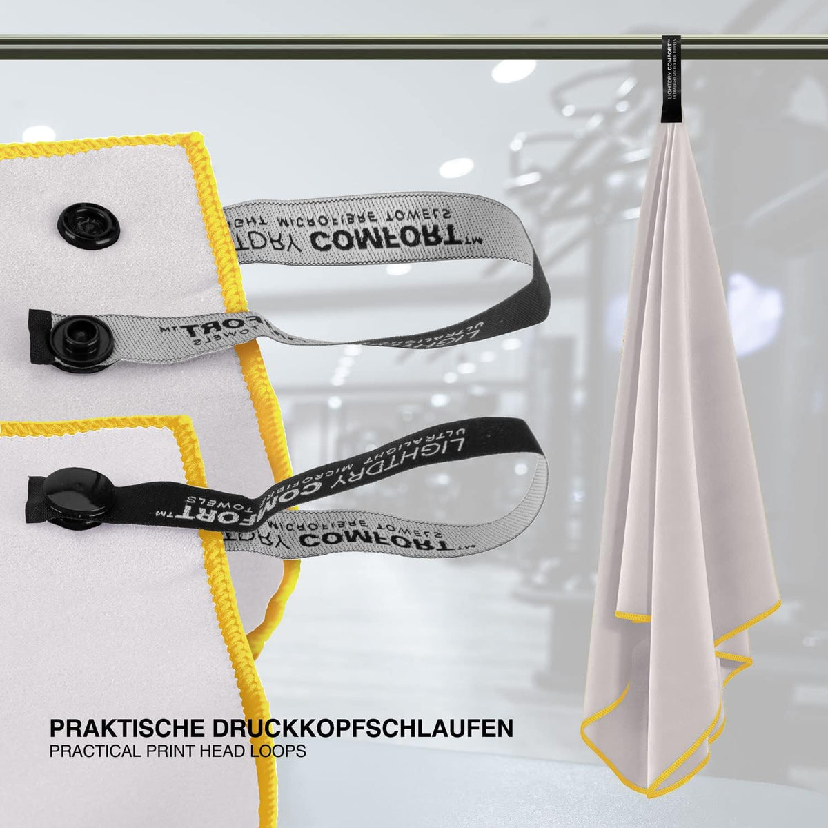 Sporthandtuch Vergleichs- und Altbild #Farbe_Keine