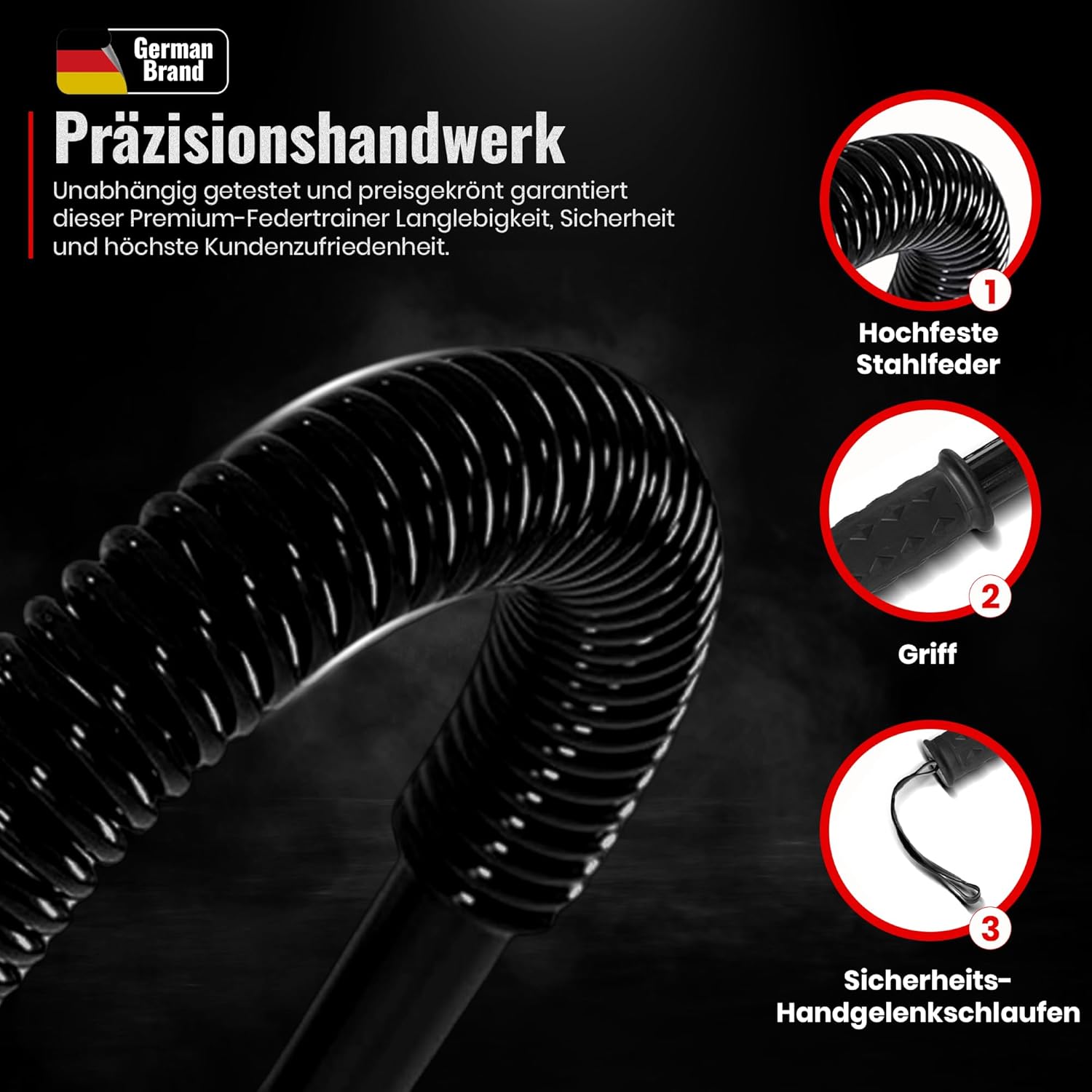Königsfeder-Biegehantel – Effektiver Armtrainer für Krafttraining