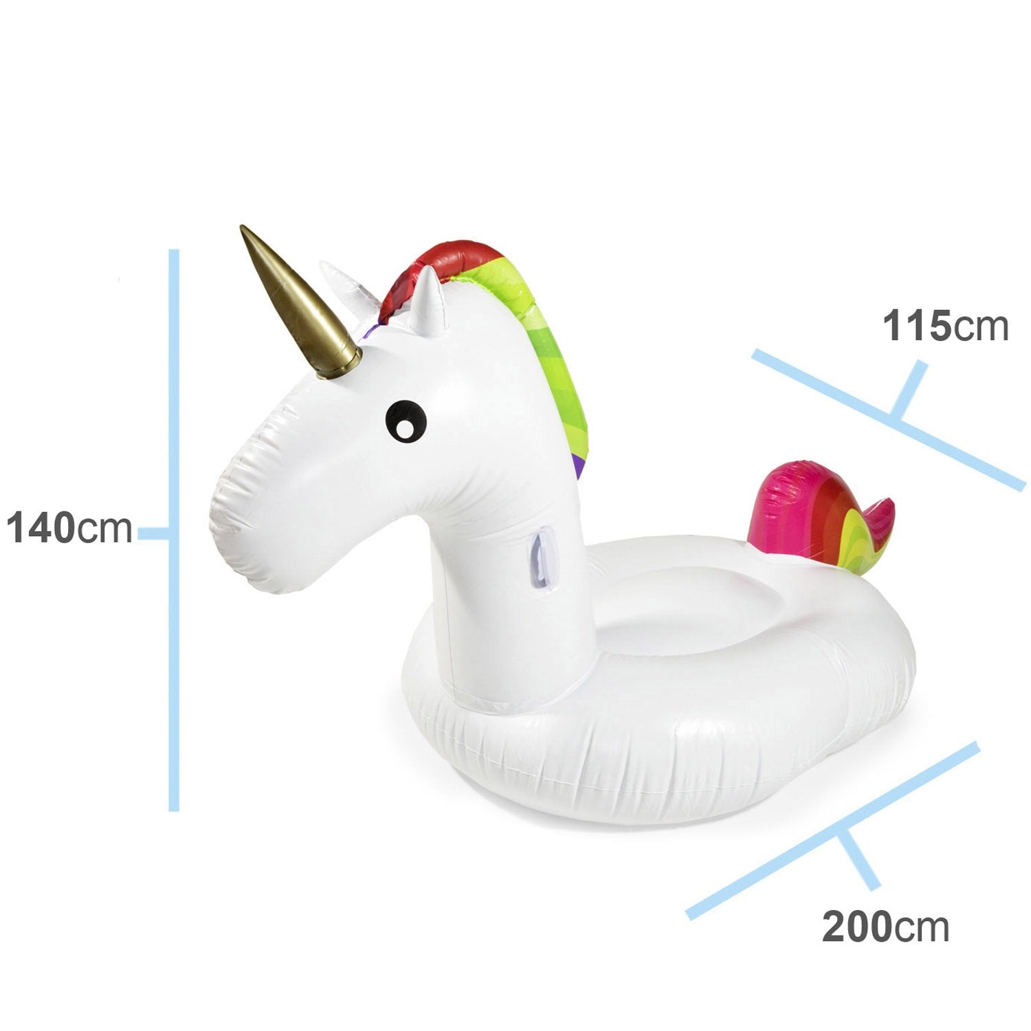einhorn-badeinsel